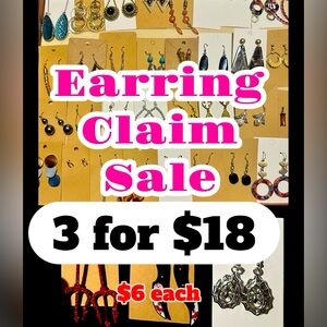 Earrings-3for$18